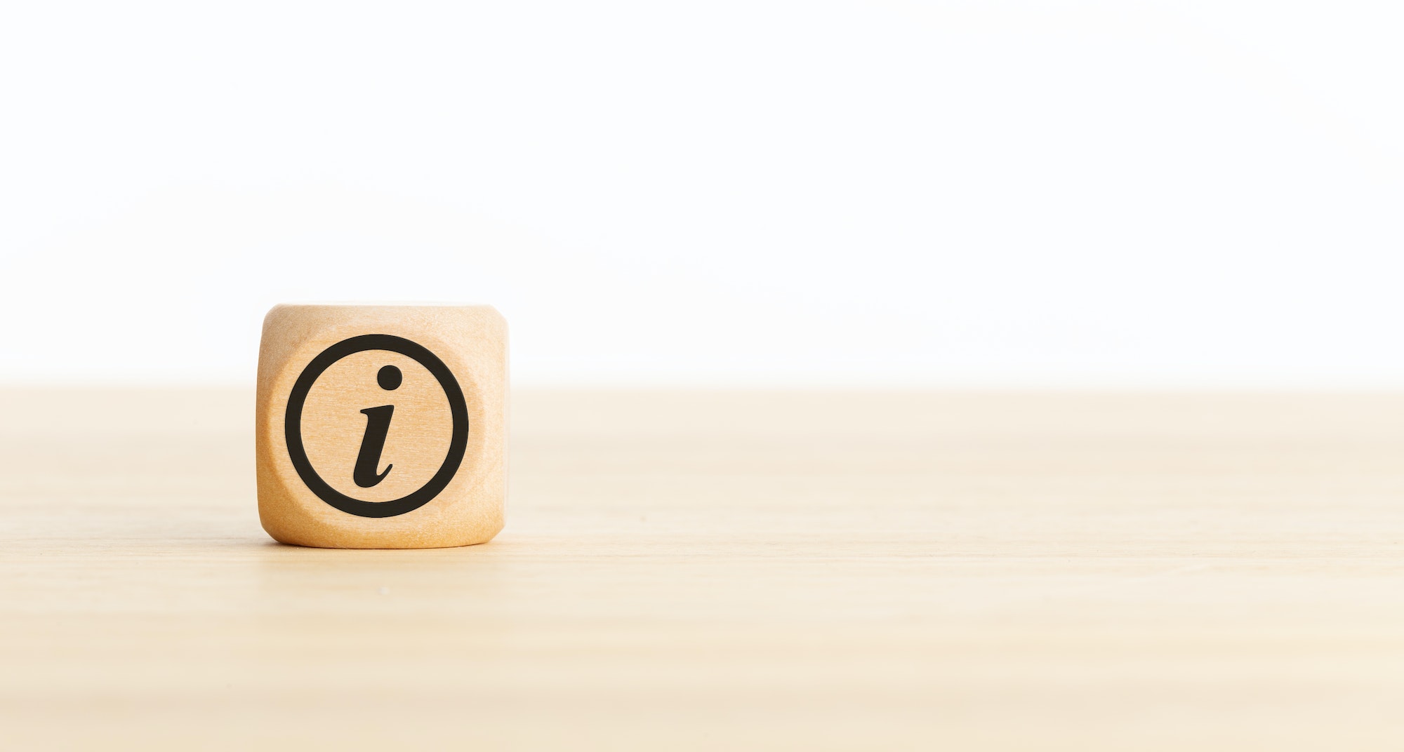 Info or information concept banner